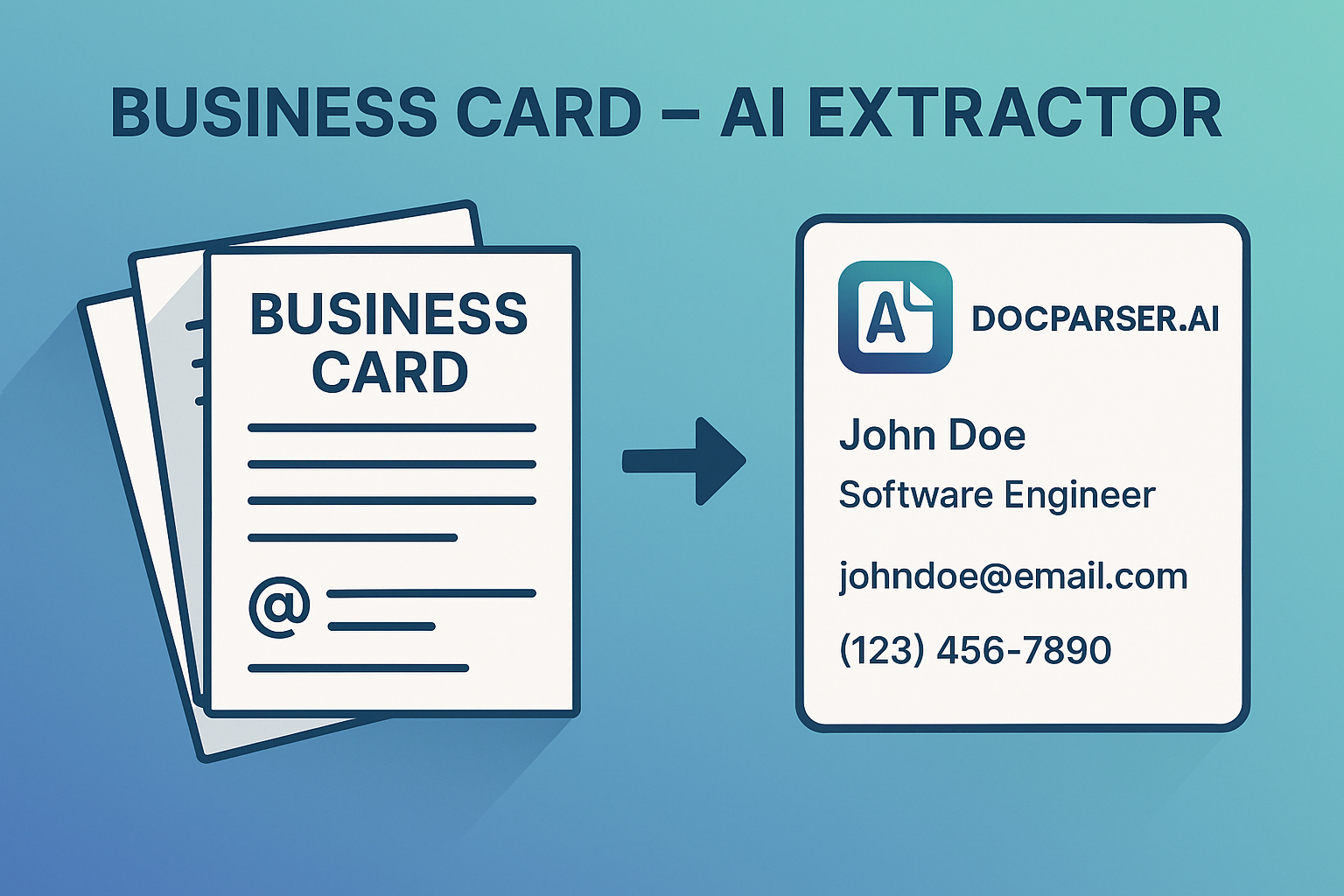 Business Card AI Extractor