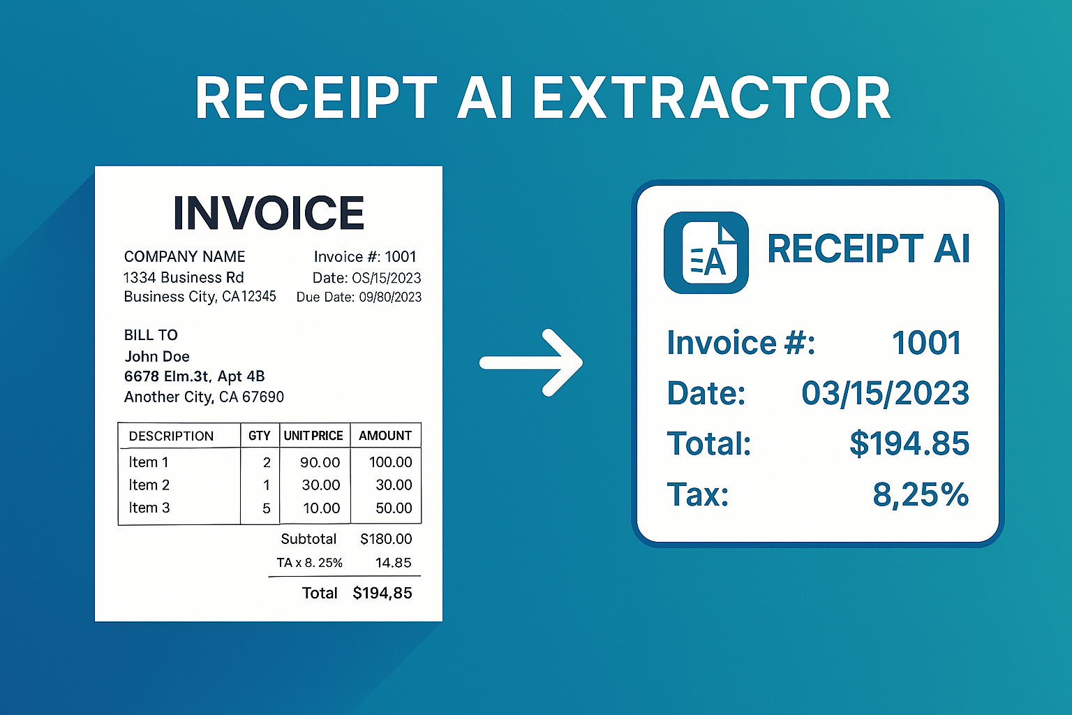 Receipt AI Extractor
